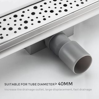 Душевой лоток Gappo G87007-2 70 см сатин